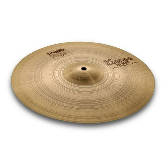 Paiste 1063213 13 Inch 2002 Sound Edge Top Hi-Hat Cymbal With Lively Intensity