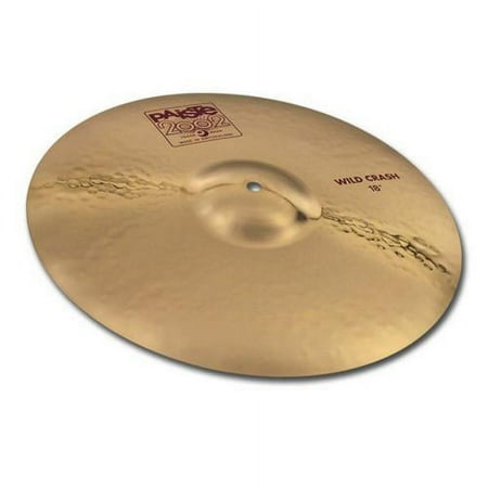 Paiste 1067718 2002 Series 18 Inch Wild Crash Cymbal W/ Full & Lively Intensity