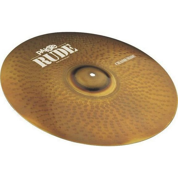 Paiste 1128517 Rude Series 17-Inch Crash/Ride Cymbal With Balanced Stick Sound