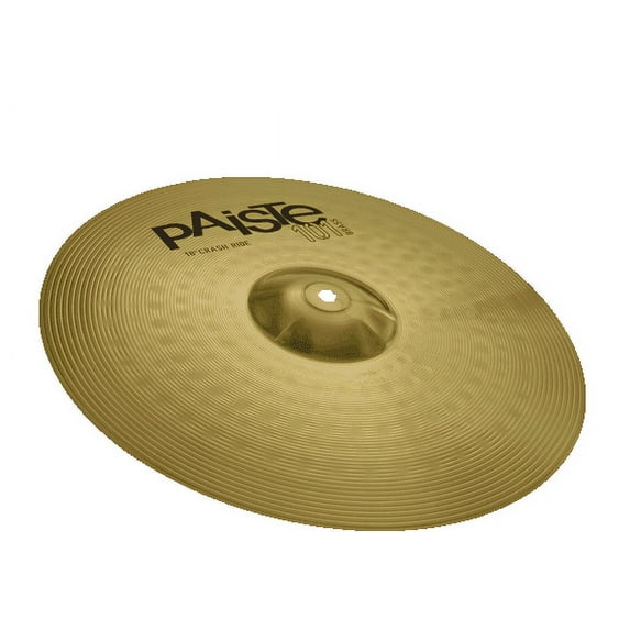Paiste 18-Inch 101 Brass Series Medium Heavy Weight Crash/Ride Cymbal 0144618