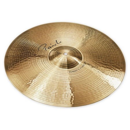 Paiste 4003018 18" Signature Power Crash Cymbal With Integrated Bell Character