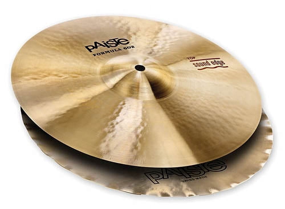 Paiste Formula 602 14" Sound Edge Hi-Hat Cymbals