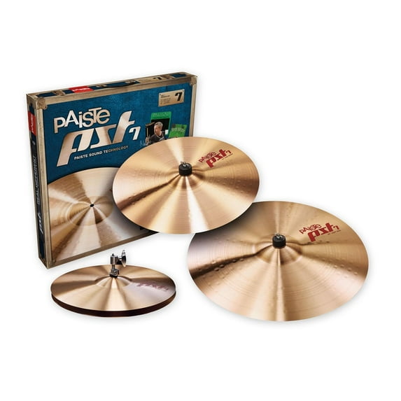 Paiste PST7 Series Light/Session Cymbal Pack - 14"/16"/20"