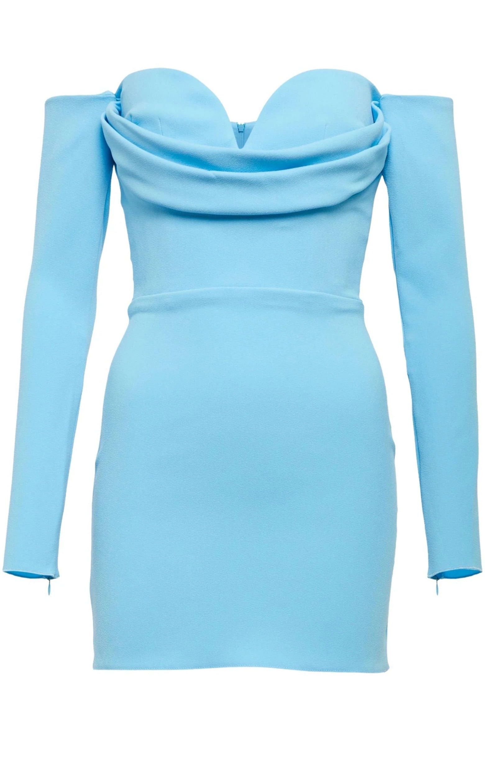 パーティードレス Paityn Off-The-Shoulder Mini Dress Alex Perry Paityn Off-The-Shoulder Mini Blue Dress for Women