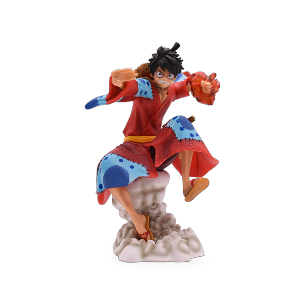 Paiuan One Piece Figures Toy Monkey·D·Luffy Action Figure The Fire Fist