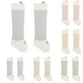 thumbnail image 1 of Paiwinds Baby Over-the-Knee Striped Socks Soft Cotton Mesh for 0-3 Years Unisex Casual Wear, 1 of 6
