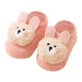 thumbnail image 1 of Paiwinds Cute Animal Toddler Floor Socks Non-Slip Soft Plush Baby Booties For Boys Girls Winter Warm Indoor Wear, 1 of 9