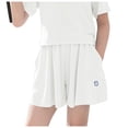 thumbnail image 1 of Paiwinds Girls Summer Ice Silk Sports Shorts Skirt Outer Pants Quick Dry Breathable Elastic Waist Active Kids Pants, 1 of 8