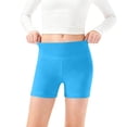 thumbnail image 1 of Paiwinds Girls Yoga Dance Gymnastics High Waisted Shorts Stretchy Soft Breathable Activewear Kids Pants, 1 of 9