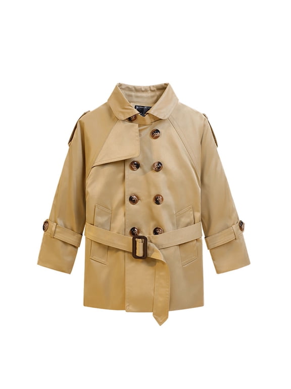 Kids Sherpa Jacket with Snap Fastening and Quilted Geometric Pattern Design, Winter Coat with Ornamental Buttons for Outdoor Discoverys, School Activities and Casual Everyday Wear