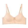 thumbnail image 1 of Paiwinds Front Closure Bra for Women Wireless Lace Comfort Bra Breathable Everyday Underwear with Side Support, 1 of 9