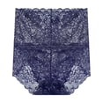 thumbnail image 1 of Paiwinds Lightweight Breathable Mesh Women's Pants Lace Design Comfortable Crotch Ladies Underwear Panties 4 Pack Alluring Style (M-3XL), 1 of 2