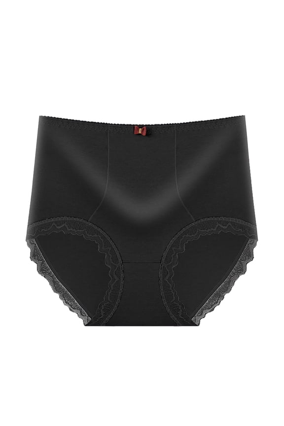 Maternity Briefs for Women - High Waist Stretch Nylon Spandex Underwear with Breathable Comfort & Belly Support for Expecting Mothers