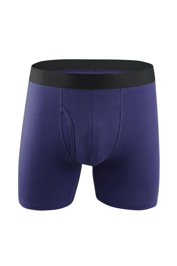Men's Boxer Briefs, Comfortable Breathable Close-fitting Underwear, Made from Polyester and Spandex, Ventilated Slim Fit for Daily Wear and Activities