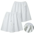 thumbnail image 1 of Paiwinds Men‘s Casual Holiday Shorts Breathable Polyester Spandex Blend Elastic Waist for Relaxing Sports Leisure Time, 1 of 7