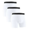 thumbnail image 1 of Paiwinds Men's Front Open Boxer Briefs 3-Pack - Breathable Cotton, Slim Fit with Practical Opening, Casual Underwear Set, 1 of 6