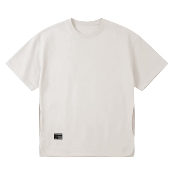 Paiwinds Men's Multi Pocket T-Shirt Short Sleeve Loose Fit Casual Crew Neck Top with Side Utility Pockets & Minimalist Graphic Tee
