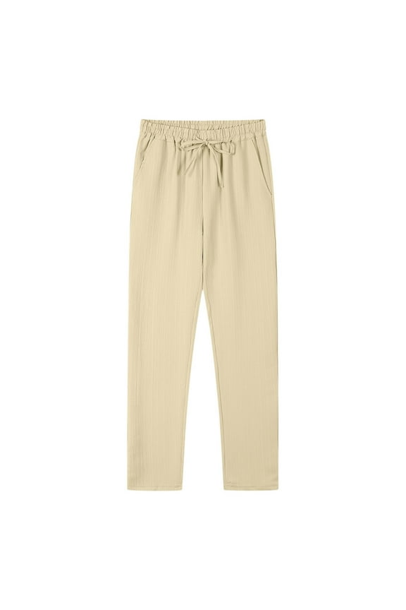 Men's Outdoor Lifestyle-Ready Slim Straight Cargo Pants with Dynamic Waistband and Bold Fringe Accents, Engineered for Extreme Sports and Outdoor Challenges