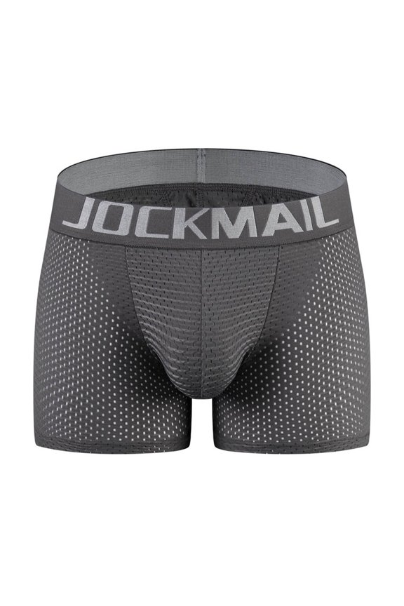 Men's Padded Boxer Briefs, Butt Lifting and Enhancing Design, Stretchable Polyester for a Muscular Look in Sports or Under Clothing