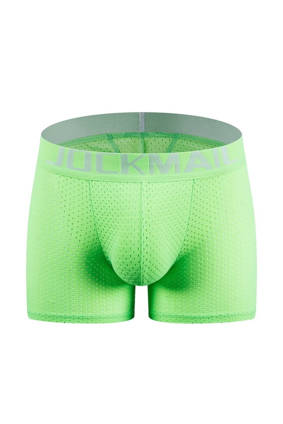 Men's Padded Boxer Briefs, Butt Lifting and Enhancing Design, Stretchable Polyester for a Muscular Look in Sports or Under Clothing