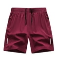 thumbnail image 1 of Paiwinds Men's Quick Dry Beach Shorts Ice Silk Drawstring Elastic Waist Summer Sports Swim Trunks, 1 of 7