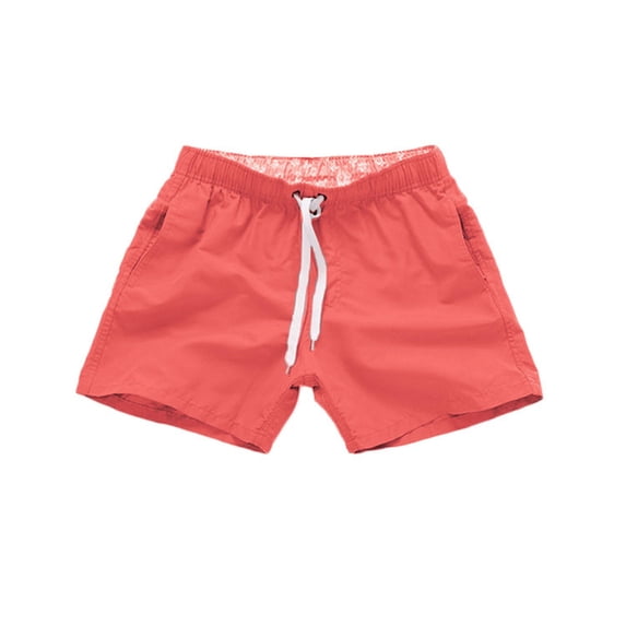 Paiwinds Men's Quick Dry Beach Shorts Loose Fit Drawstring Elastic Waist Summer Swim Trunks
