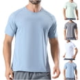 thumbnail image 1 of Paiwinds Men’s Raglan Sport Short Sleeve Tee Polyester-Spandex 4-Way Stretch,Casual Workout Gym Running,S-4XL 5 Colors, 1 of 7