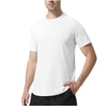 thumbnail image 1 of Paiwinds Men's Quick-Dry Sport T-Shirt - Short Sleeve Round Neck Raglan Sleeve, Breathable High-Stretch Athletic Top, Polyester Spandex Summer Fitness Running, 1 of 9