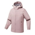 thumbnail image 1 of Paiwinds Men's Solid Color Outdoor Jacket with Zipper Pockets & Fleece Lining - Designed for Windproof & Water Resistance, Insulated Warmth Ideal for Adventures, 1 of 4