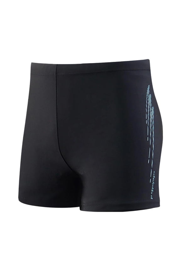 Men's Swim Trunks Quick Dry Awkward Proof Flat Angle Beach Shorts Loose Fit Comfortable for Swimming Hot Spring Vacation
