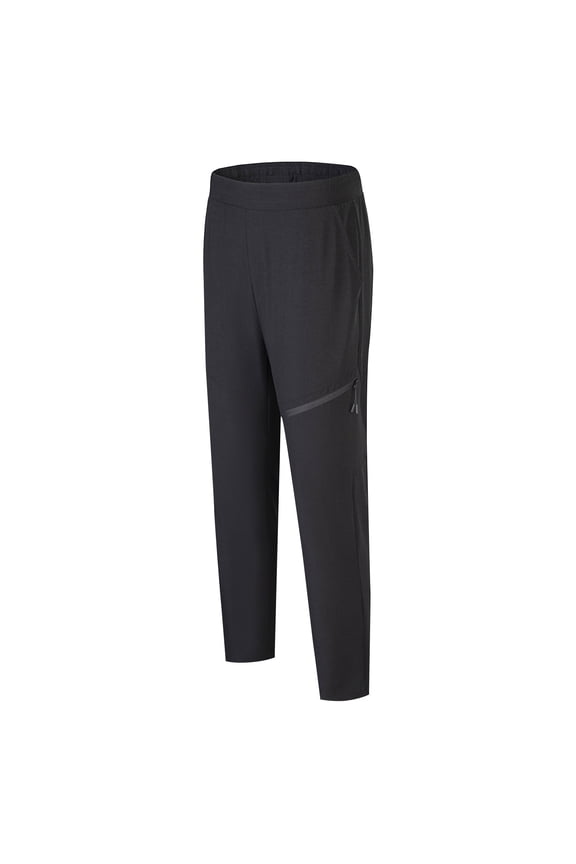 Men's Tapered Joggers with Stretchy Material, Elastic Waist, Adjustable Straps, and Ankle Zipper for Running, Sports, Training, and Everyday Casual