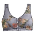 thumbnail image 1 of Paiwinds Push Up Bras for Women Front Closure Wireless Large Size Comfortable Everyday Elderly Post Surgery, 1 of 9
