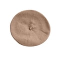 thumbnail image 1 of Paiwinds Toddler Kids Wool Beret Hat Stretch Beanie for Girls Boys, Soft French Artist Cap for 1-10 Years, Classic Solid Color Winter Painter Hat for Daily Wear and Parties, 1 of 8
