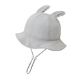 thumbnail image 1 of Paiwinds Toddler Sun Hat for Baby Girls Boys Summer Breathable Bucket Hat with Chin Strap, Solid Color Wide Brim UPF Sun Protection Hat for 3-12 Months Infant Outdoor Beach Play, 1 of 8