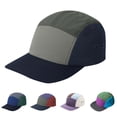 thumbnail image 1 of Paiwinds Unisex Colorblock 5-Panel Baseball Cap Adjustable Sun Visor Hat for Men Women Outdoor Sports Summer Beach Hats Breathable Polyester Lightweight Snapback, 1 of 7