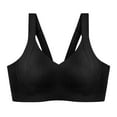 thumbnail image 1 of Paiwinds Bralette for Women Wide Strap Sports Wireless V-Neck Seamless Back Hook Comfortable Everyday Underwear, 1 of 8