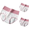 thumbnail image 1 of Paiwinds Women's Classic White Cotton Briefs - Mid-rise Breathable Underwear for Everyday Casual Wear, Simple & Comfortable Ladies Panties, 1 of 5