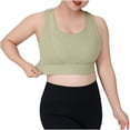 thumbnail image 1 of Paiwinds Women's High Impact Sports Bra with Wide Straps and Back Hook Closure Shockproof Full Coverage Workout Bra for Running Gym Yoga, 1 of 9