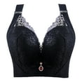 thumbnail image 1 of Paiwinds Women's Front Closure Bra - Plus Size Lace Bralette with Adjustable Straps, Comfortable Everyday Underwear for Daily Wear, 1 of 7