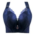 thumbnail image 1 of Paiwinds Women's Comfortable Lace Bra - C Cup Support Gathering Side Coverage for Larger Sizes Everyday Wear, 1 of 2