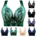 thumbnail image 1 of Paiwinds Women's Front Closure Bra - Plus Size Lace Bralette with Adjustable Straps, Comfortable Everyday Underwear for Daily Wear, 1 of 8