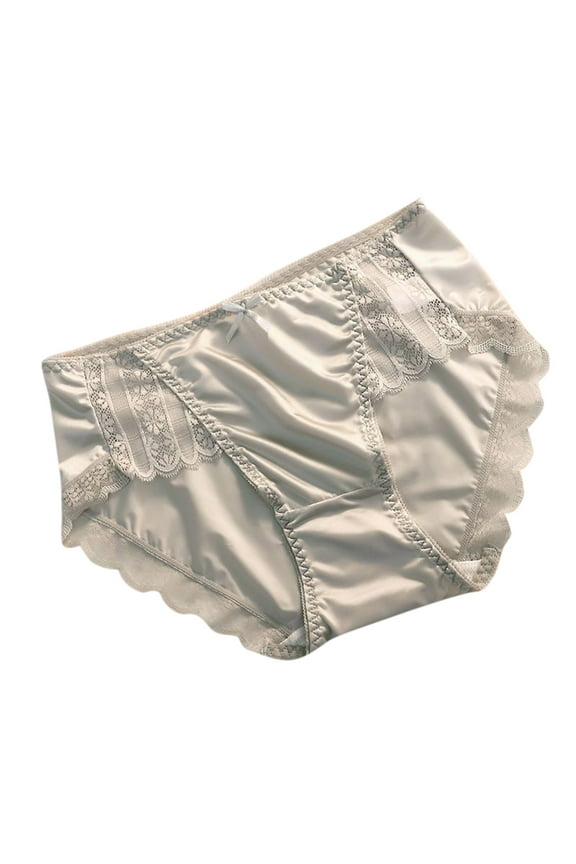 Women's High Waist Lace Thong Sports Breathable Traceless Panties for Workout Yoga and Girls No Visible Lines (1 Pack, M-2XL)