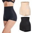 thumbnail image 1 of Paiwinds Women‘s High Waist Seamless Shapewear Briefs - Double Layer for Enhanced Tummy Control & Smoothing (S-3XL, 2 Colors), 1 of 8
