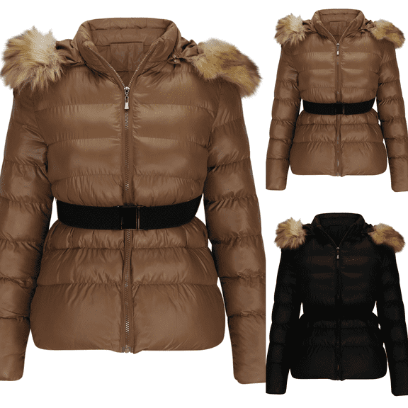 Paiwinds Women's Winter Casual Loose Hooded Jacket Zipper Color Pocket Reversible Long Cotton Coat for Outdoor Adventures and Daily Use