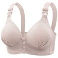 thumbnail image 1 of Paiwinds Women's Front Closure Nursing Bra - Wirefree Plus Size Bralette with Adjustable Straps, Comfortable Everyday Underwear for Breastfeeding & Daily Wear, 1 of 9