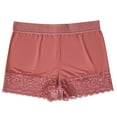 thumbnail image 1 of Paiwinds Women‘s Large Size High Waist Lace Thong Underwear - Breathable & Seamless Front with Sheer Back, Comfortable Safety Shorts Alternative, 1 of 3