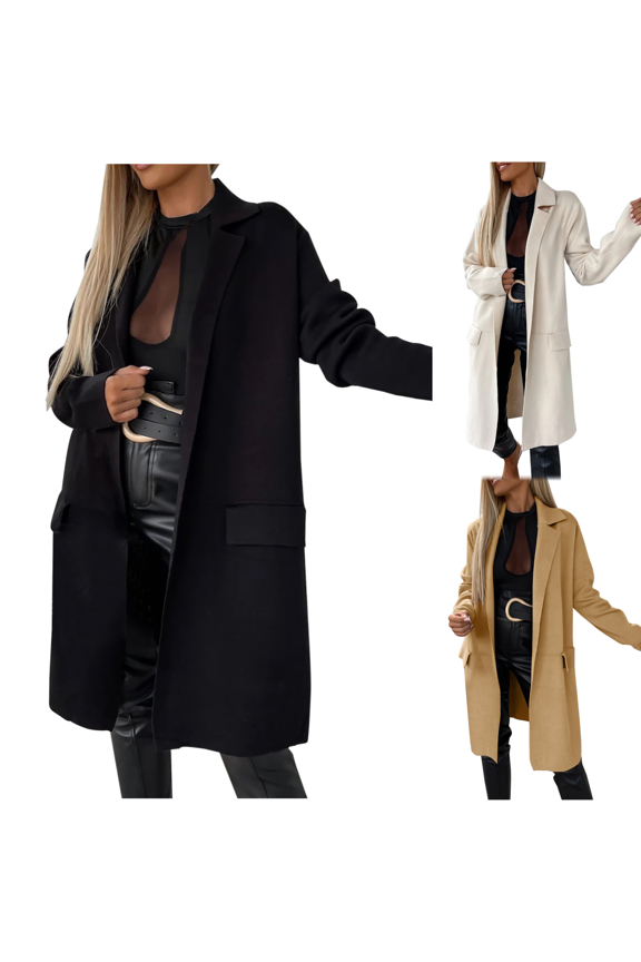 Women's Long Button Coat Soft Material Warm Heritage Style Peacoat for Colder Days and Elegant Winter Fashion