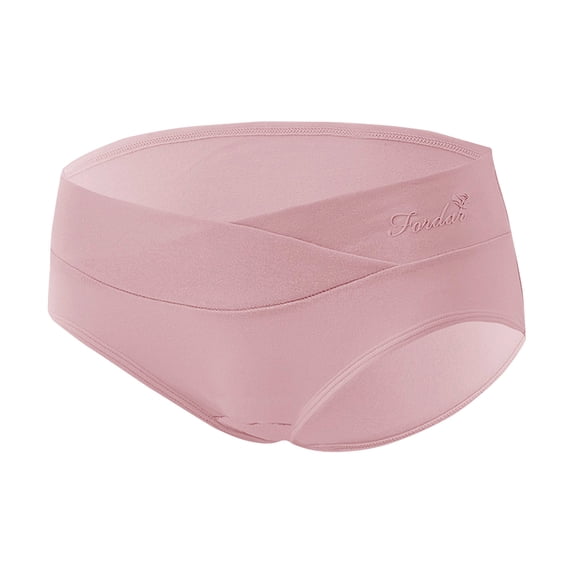 Paiwinds Women‘s Low Waist Maternity Underwear, Seamless Oversized Panties for Pregnant Women, Soft Nylon Spandex Blend for Comfort, Size M-4XL