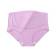 thumbnail image 1 of Paiwinds Women’s Maternity Underwear, High Waist Stripe Cotton Panties, Breathable Support for Pregnancy Comfort, Plus Size, Size M-4XL, 1 of 3