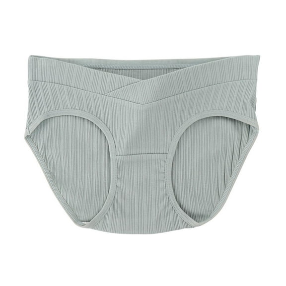 Paiwinds Women‘s Maternity Underwear, Low Rise Cotton Panties for Pregnancy, Soft & Breathable, Plus Size Support, Size M-4XL